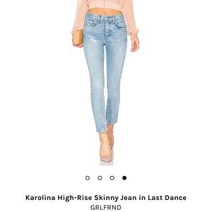 GRLFRND Denim Karolina High-Rise Skinny Jean